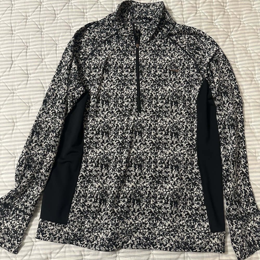 Women's Black and White Jacket
